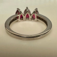 Load image into Gallery viewer, Sterling Ruby Ring sz 5
