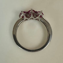 Load image into Gallery viewer, Sterling Ruby Ring sz 5
