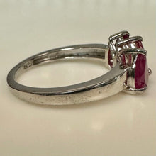 Load image into Gallery viewer, Sterling Ruby Ring sz 5
