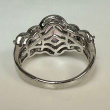 Load image into Gallery viewer, Sterling Pink Topaz Ring sz 6
