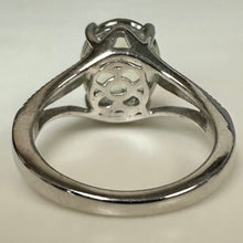 Load image into Gallery viewer, Sterling Aquamarine Ring sz 7
