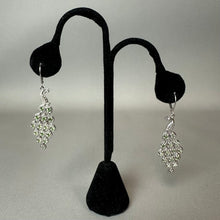 Load image into Gallery viewer, Sterling Peridot Peacock Earrings (2.5")
