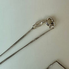 Load image into Gallery viewer, Sterling Peridot Cross Pendant on 18" Chain (1.25")
