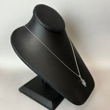 Load image into Gallery viewer, Sterling Tanzanite Pendant on 20" Chain (1")
