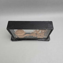Load image into Gallery viewer, Chinese Carved Cork Shadow Box (~6.25x10x2.25)
