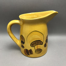 Load image into Gallery viewer, Los Angeles Potteries Yellow Mushroom Pitcher (7")

