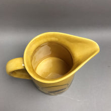 Load image into Gallery viewer, Los Angeles Potteries Yellow Mushroom Pitcher (7")
