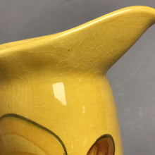 Load image into Gallery viewer, Los Angeles Potteries Yellow Mushroom Pitcher (7")
