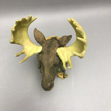 Load image into Gallery viewer, Resin Moose Head Figurine (7.5x5x5)

