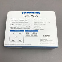 Load image into Gallery viewer, Brother / The Container Store Label Maker (~6.5x9x3)
