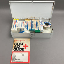 Load image into Gallery viewer, Vintage First Aid Kit (2.5x11x5)
