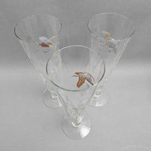 Load image into Gallery viewer, Set of 6 David Maass Duck Pilsner Glasses (~8.75")
