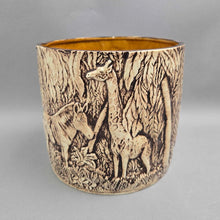 Load image into Gallery viewer, Duncan Ceramics Giraffe/Zebra Safari Planter Pot (~6.5x7)
