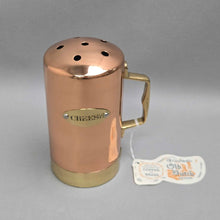 Load image into Gallery viewer, Old Dutch Copper &amp; Brass Cheese Shaker (6")
