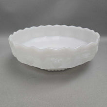 Load image into Gallery viewer, Anchor Hocking/Fire King White Milk Glass Footed Bowl (3.25x9.5)
