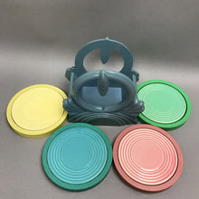 Load image into Gallery viewer, Homer Laughlin Fiesta Coaster Set (~5x5x3.5)
