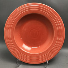 Load image into Gallery viewer, Fiesta 12" Flat Rimmed Pasta Bowl Orange Persimmon Retired
