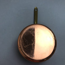 Load image into Gallery viewer, Vintage Copral Copper Sauce Pan &amp; Lid With Brass Handle (6")

