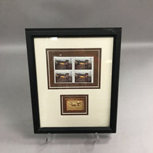 Load image into Gallery viewer, Ducks Unlimited Framed Stamps (11x9)
