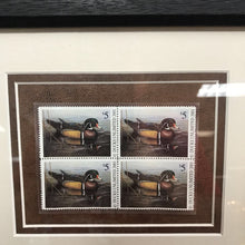 Load image into Gallery viewer, Ducks Unlimited Framed Stamps (11x9)
