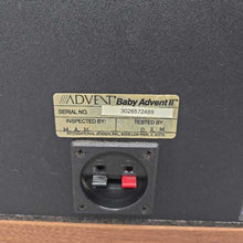 Load image into Gallery viewer, Advent Baby II Bookcase Speakers Pair (16.5x11x6.25) (As-Is)
