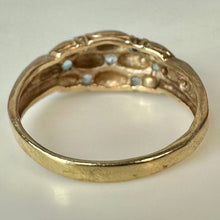 Load image into Gallery viewer, 14K Gold Aquamarine Vintage Ring sz 10 (4.3g)
