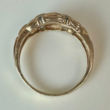 Load image into Gallery viewer, 14K Gold Aquamarine Vintage Ring sz 10 (4.3g)
