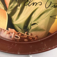 Load image into Gallery viewer, Vintage Elvis Presley Metal Round Serving Tray (13")(AS Is)
