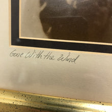 Load image into Gallery viewer, Gold Framed Gone with The Wind Print (12x18)
