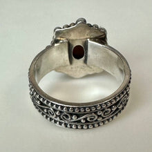 Load image into Gallery viewer, Sterling Blue Opal Ring sz 6
