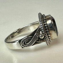 Load image into Gallery viewer, Sterling Rainbow Topaz Ring sz 8
