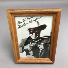 Load image into Gallery viewer, Framed Signed Lone Ranger (5x7)
