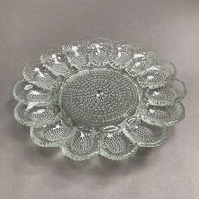 Load image into Gallery viewer, Vintage Indiana Glass Clear Hobnail Egg Plate Platter 15 Count 11.25" Deviled Egg
