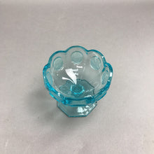 Load image into Gallery viewer, Vintage Fostoria Ice Blue Coin Glass Pedestal Compote (4")
