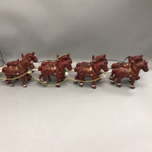Load image into Gallery viewer, Vintage Cast Iron Clydesdale 8-Horse Beer Wagon (6x32x4)
