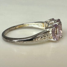 Load image into Gallery viewer, Sterling Pale Amethyst Ring sz 6
