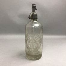 Load image into Gallery viewer, McGraw Bros. Spring Valley, Illinois Seltzer Syphon Bottle (11")
