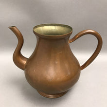 Load image into Gallery viewer, Vintsge Tagus Copper Teapot Made in Portugal (No Lid) (6")
