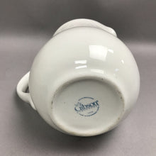 Load image into Gallery viewer, Gibson Housewares Fruit White Embossed Creamer Pitcher (8")
