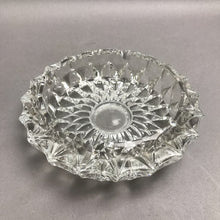 Load image into Gallery viewer, Vintage Lead Crystal Ashtray/Trinket Dish (7")
