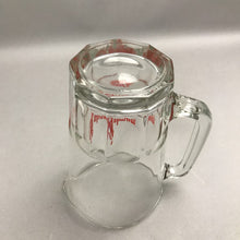 Load image into Gallery viewer, Vintage Slim Jim Brand Glass Beer Pitcher (9")
