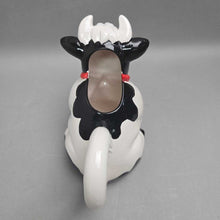 Load image into Gallery viewer, Large Ceramic Cow Pitcher Black &amp; White (7.5") (As-Is)
