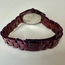 Load image into Gallery viewer, Michael Kors Purple Stainless Steel Pave Crystal Runway Watch
