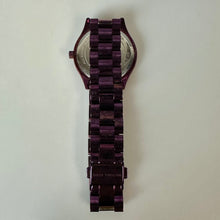 Load image into Gallery viewer, Michael Kors Purple Stainless Steel Pave Crystal Runway Watch
