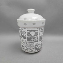 Load image into Gallery viewer, Harley-Davidson White &amp; Gray Canister (7x4.5x4.5)
