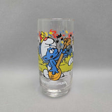 Load image into Gallery viewer, Peyo Smurfs Drinking Glass - Harmony Smurf (6") (2 Available)

