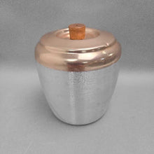 Load image into Gallery viewer, Vintage Spun Aluminum Coffee Canister (~6x5.25)
