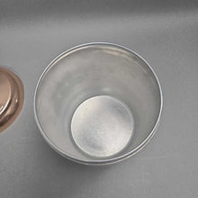 Load image into Gallery viewer, Vintage Spun Aluminum Coffee Canister (~6x5.25)

