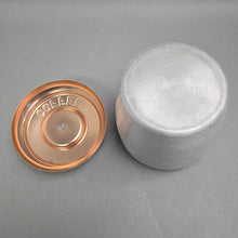 Load image into Gallery viewer, Vintage Spun Aluminum Coffee Canister (~6x5.25)
