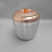 Load image into Gallery viewer, Vintage Spun Aluminum Sugar Canister (~7x6x6)
